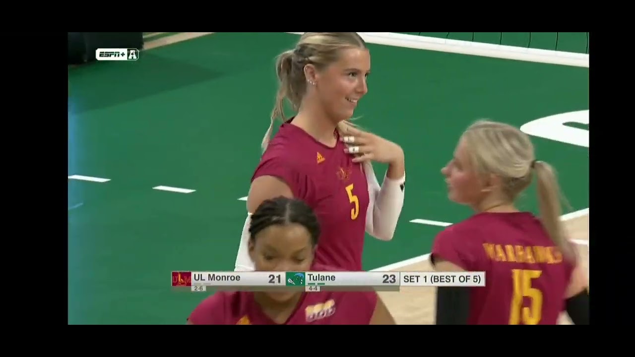 Daniel Cabrera Volleyball | University of Louisiana Monroe vs Tulane University | NCAA D1 Volleyball