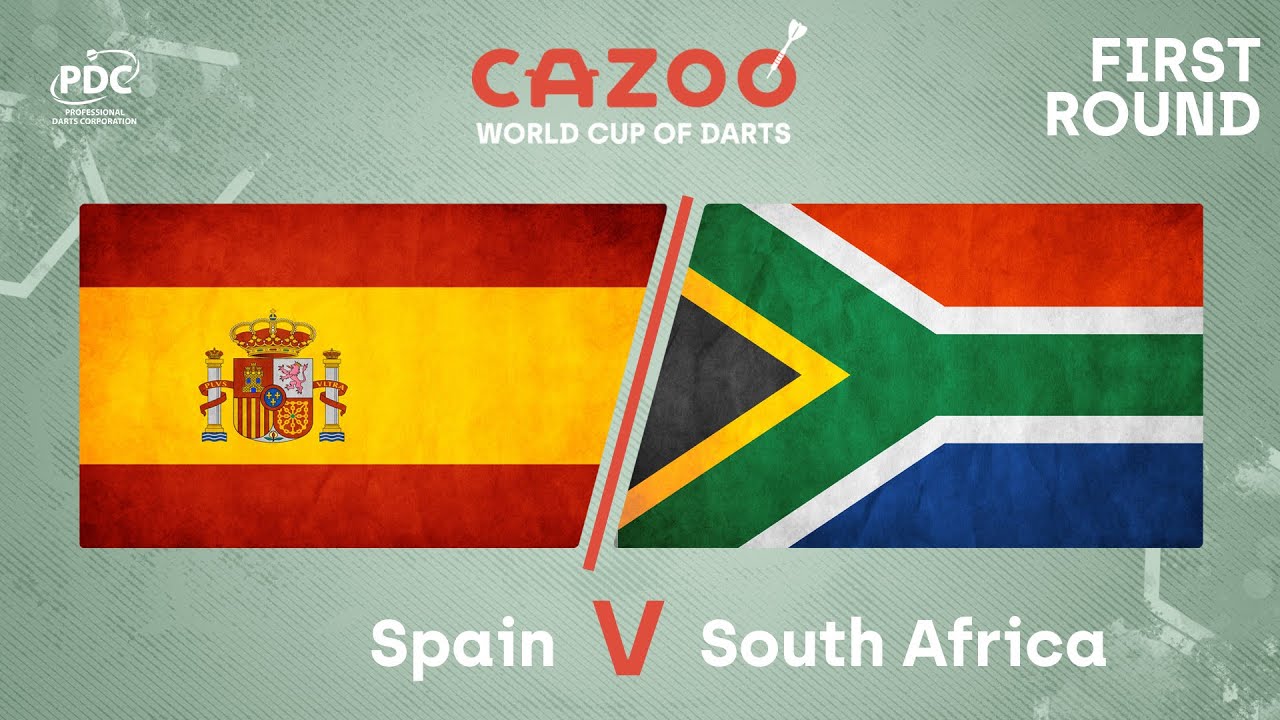 PDC World Cup of Darts 2021 09 10 - Spain vs South Africa - HUN