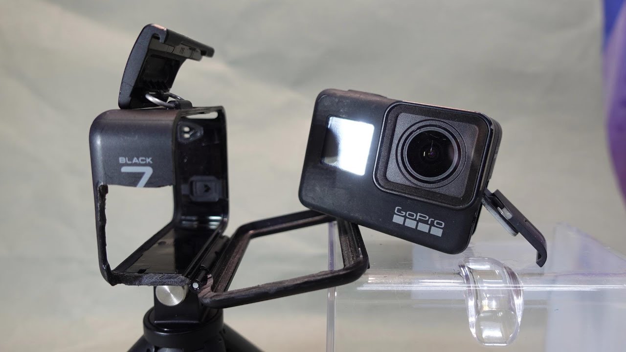 改裝:gopro7原裝保護殼 Modification: gopro7 original protective shell