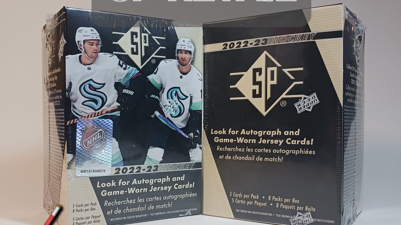 🆕️ 💥 2022-23 SP RETAIL BLASTER (x2) BOX BREAK w/ Rookie Authentics #hockeycards