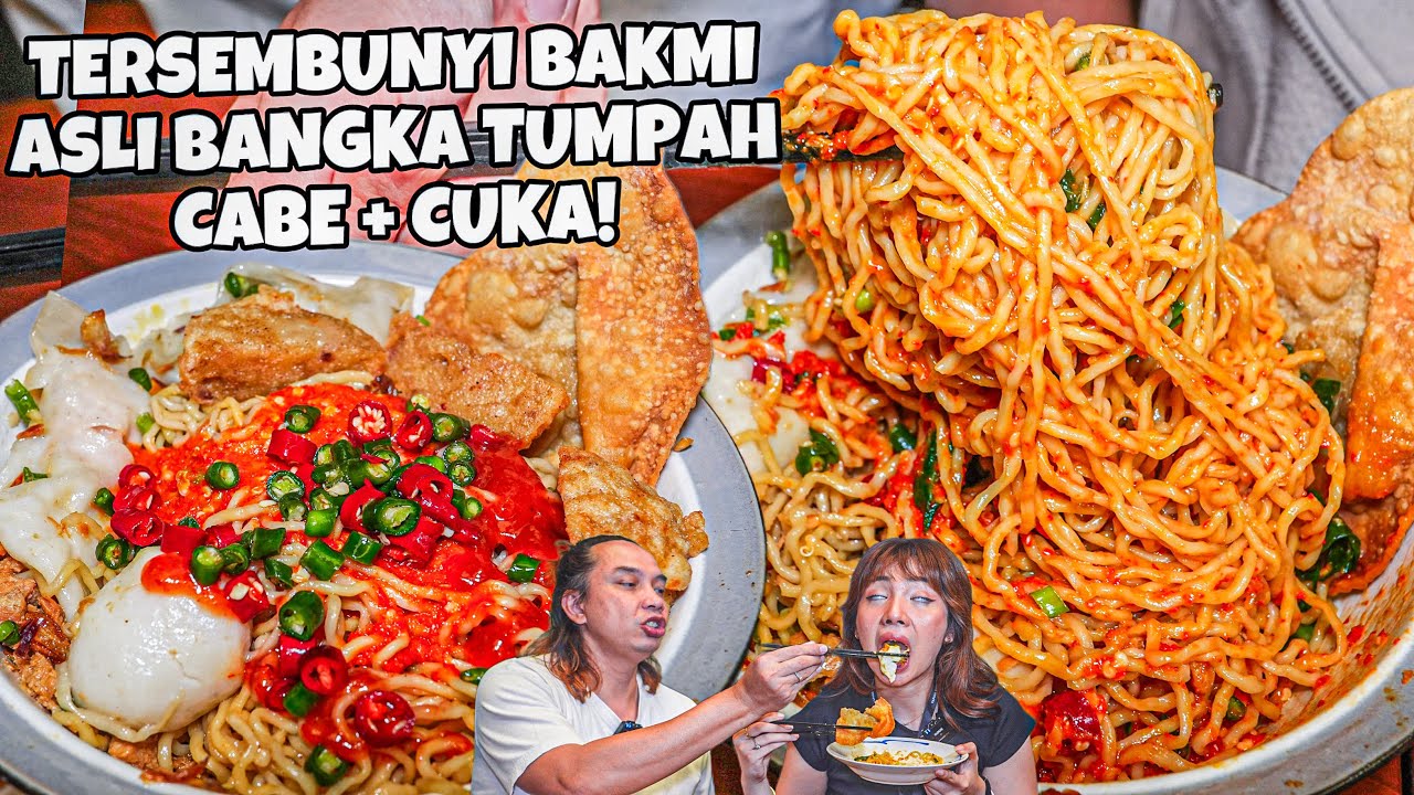RACIKAN MAUT BAKMIE BANGKA ALA BELLA! ACAR RAWIT + SAMBEL + CUKA! TERSEMBUNYI DI JAKSEL