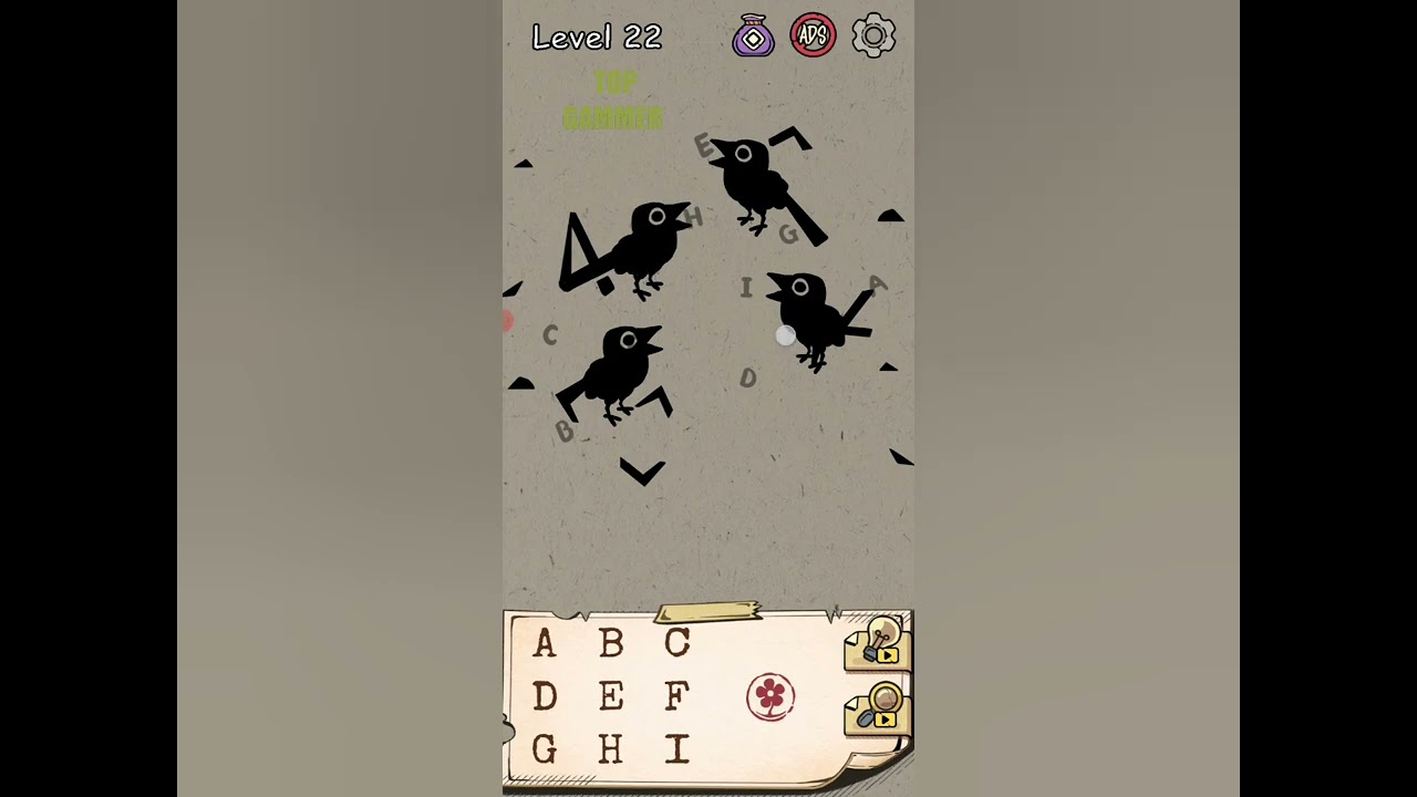 Flower Forest Word Puzzle level 22 Gameplay walkthrough solution