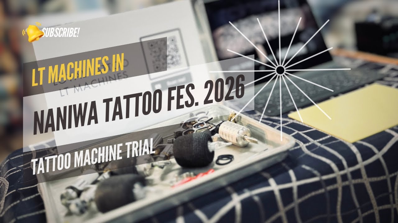LT MACHINES｜100% 日本製ロータリータトゥーマシン FREIHEIT実機デモンストレーション+展示会｜なにわ ink EXPO 2026 会場記録