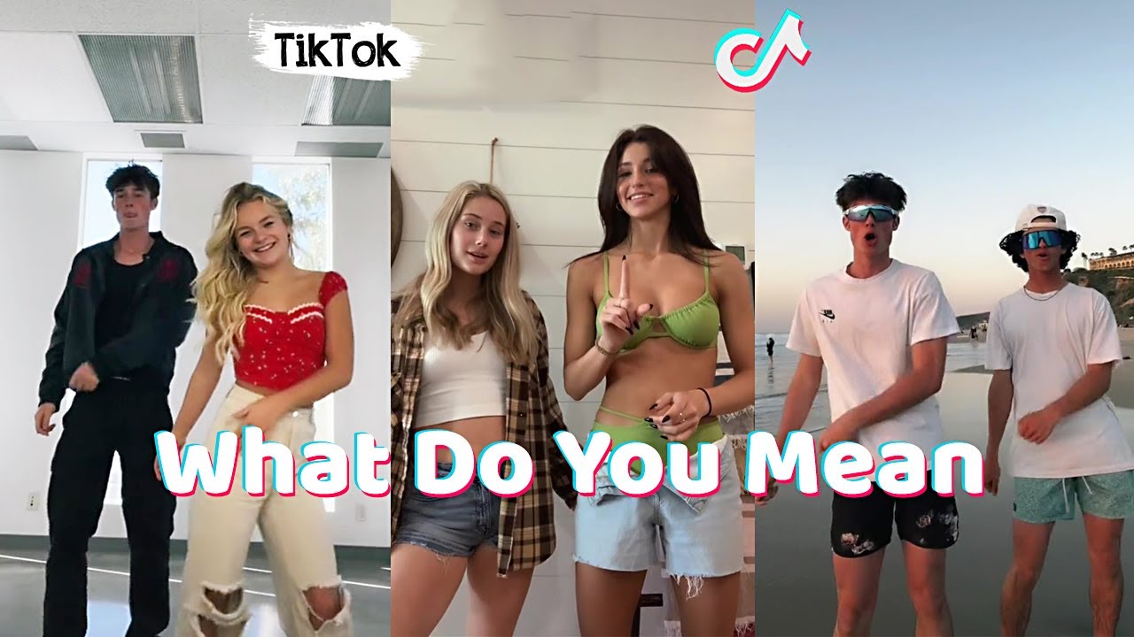 What Do You Mean (Sped Up) New Dance TikTok Compilation