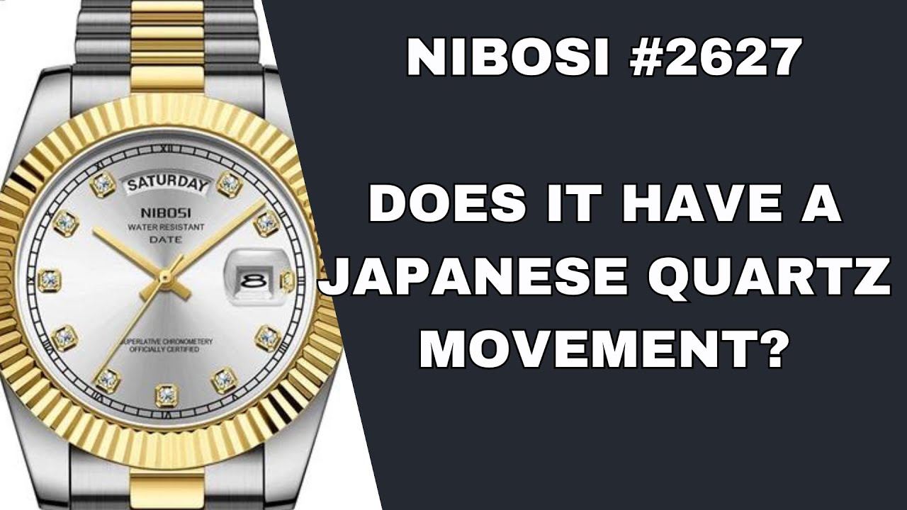 Does Nibosi 2627 Have Japanese Quartz Movement?