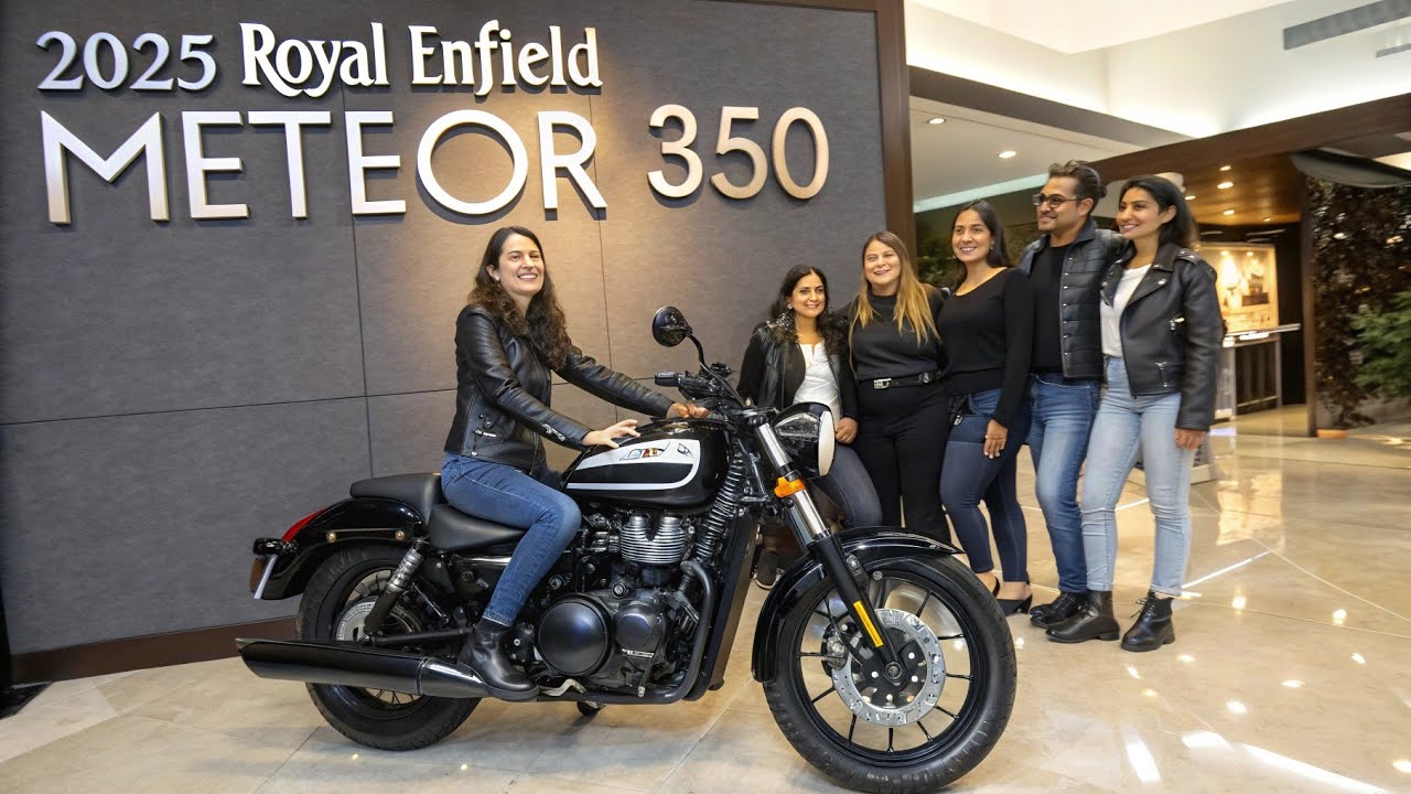 New 2025 Royal Enfield Meteor 350 – The Classic Cruiser Reimagined! | Full Details #adventurebike 