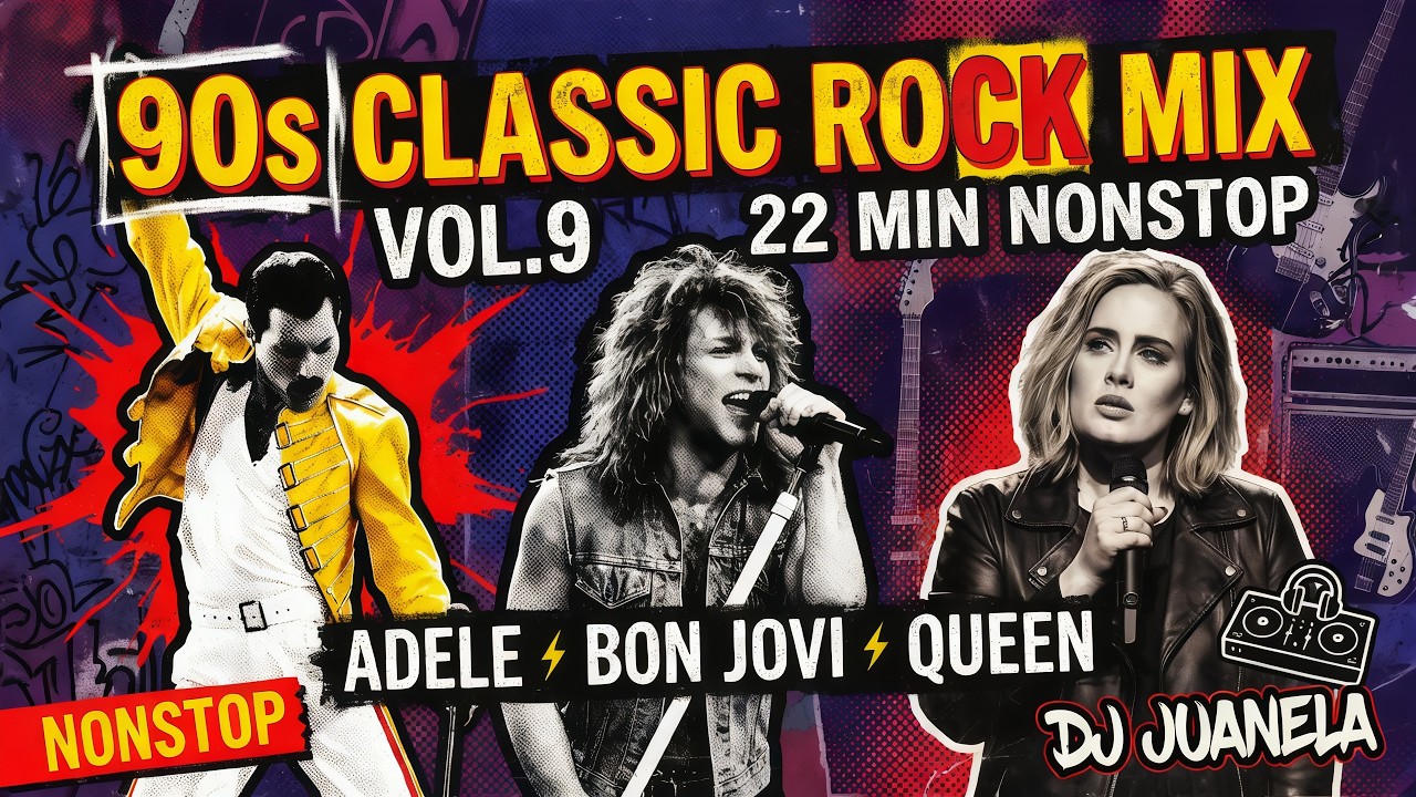 90s Classic Rock Mix | Legendary Hits of Rock | Rock Party Mix | Classicos Rock En Ingles |Set vol9|