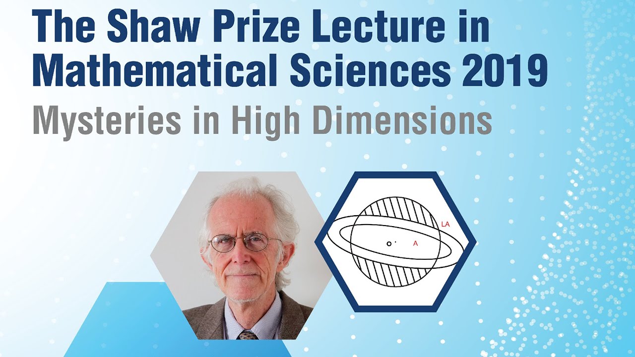 The Shaw Prize Lecture in Mathematical Sciences 2019