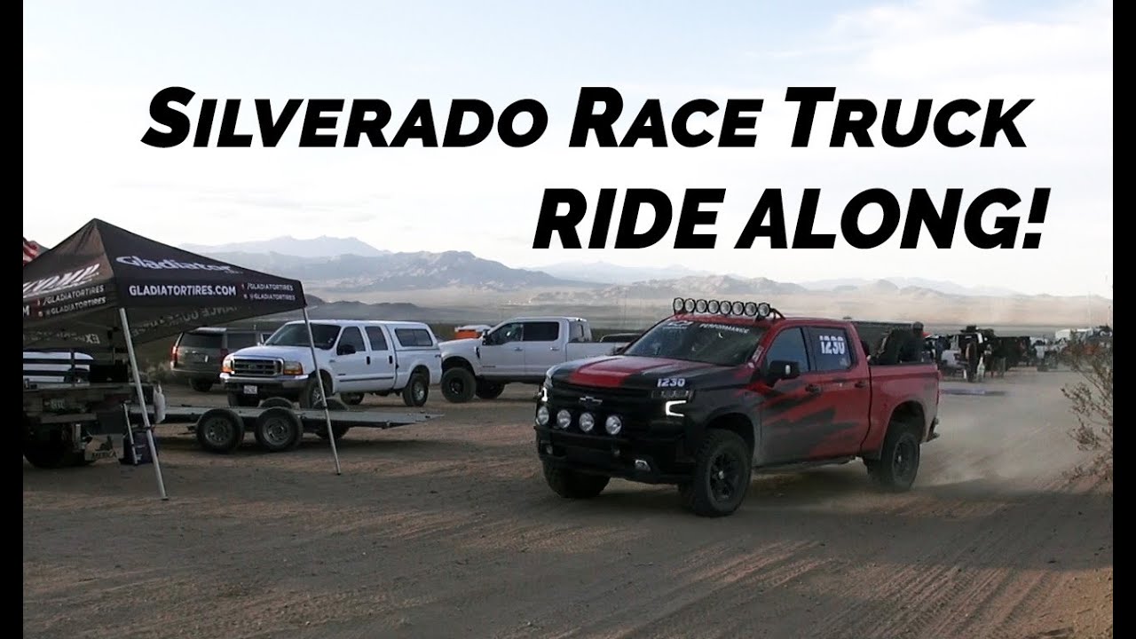 Chevrolet Performance strapped me into the back of the Hall Racing Silverado during the Mint 400!