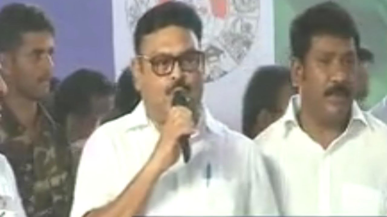YSRCP Leader Ambati Rambabu Speech || YS Jagan 'Jala Deeksha' Over Irrigation Projects