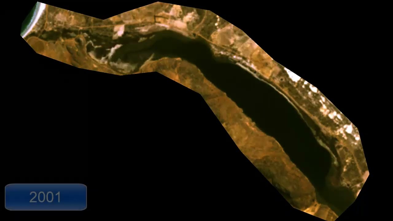 Google Earth Engine Tut | Time-Lapse Evolution of Verlorenvlei: Landsat 5, 7, & 8 | View From Space