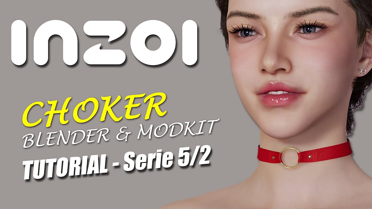 inZOI 🌺 - Tutorial Serie 5  - Teil 2: Lederhalsband - MOD fertig stellen