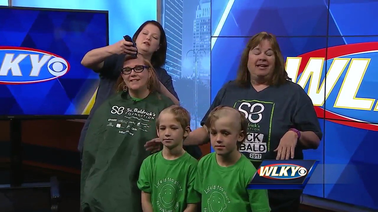 Going bald for St. Baldrick's Foundation
