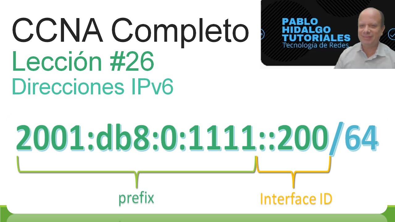 CCNA Completo | Leccion 26 | IPv6 | Direcciones IPv6