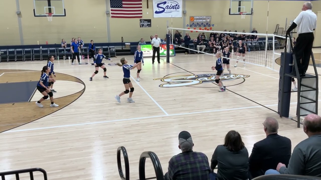 6th vs St. Mary’s 2nd set 1/13/26