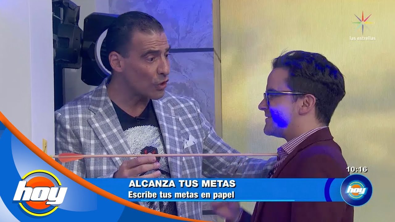 Alcanza tus metas con ayuda de Marcelo Yaguna | Hoy