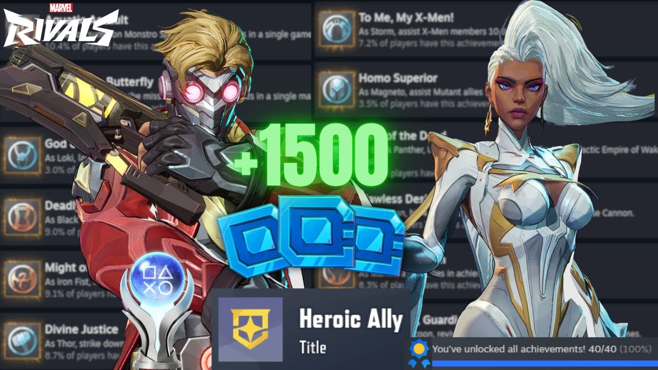 All Heroic Journey Achievements in Marvel Rivals Season 3.5