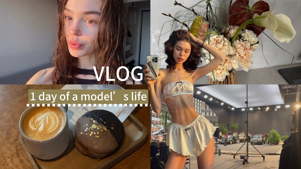 VLOG модели // первая съемка для МУЗЫКАЛЬНОГО КЛИПА!