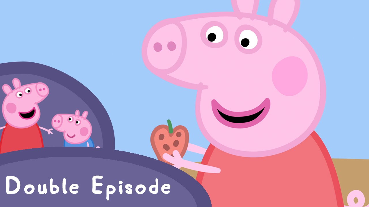 Peppa Pig - S01 E09-10 (Daddy Loses His Glasses / Gardening)