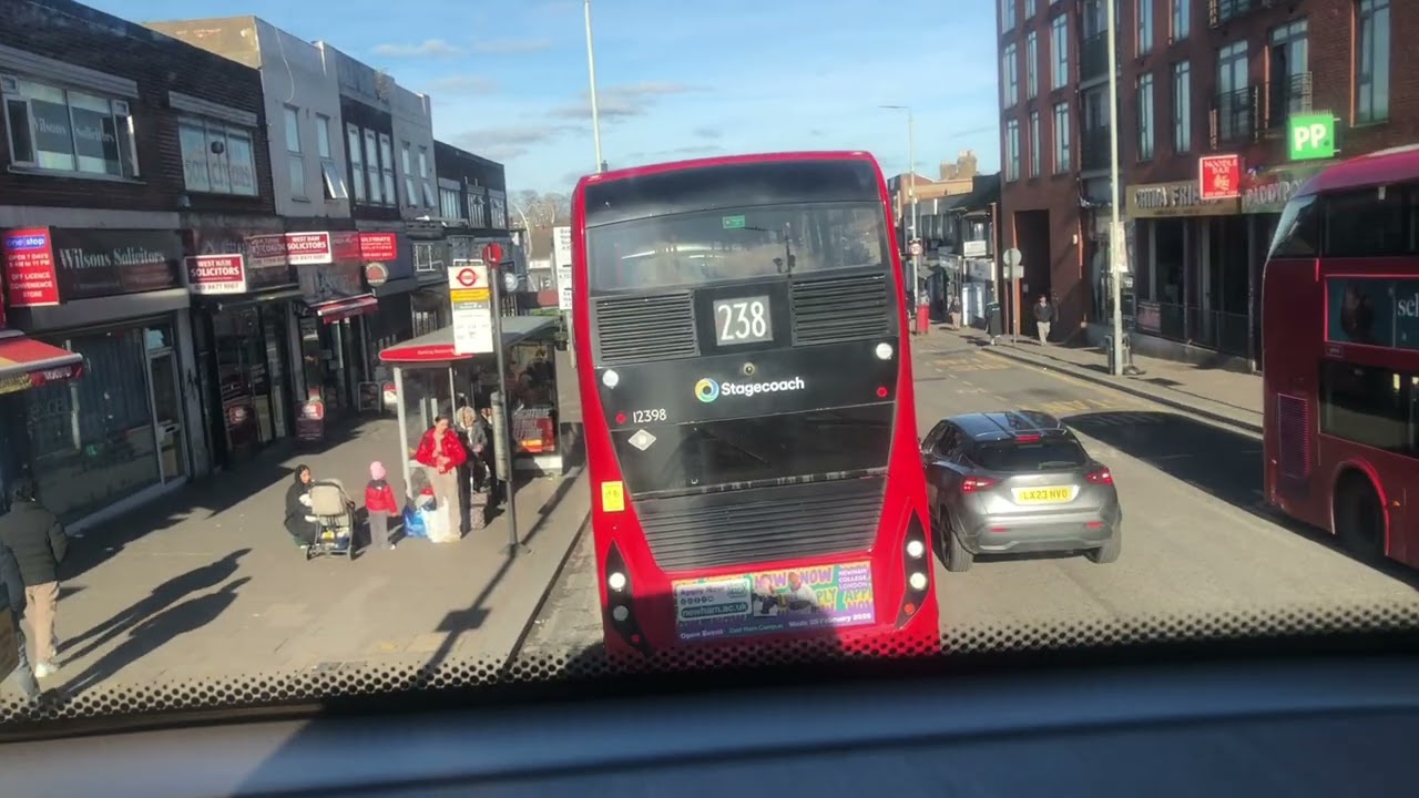 London Buses Route 169 82120 Stagecoach to Ilford Hainault Street (Part 1)