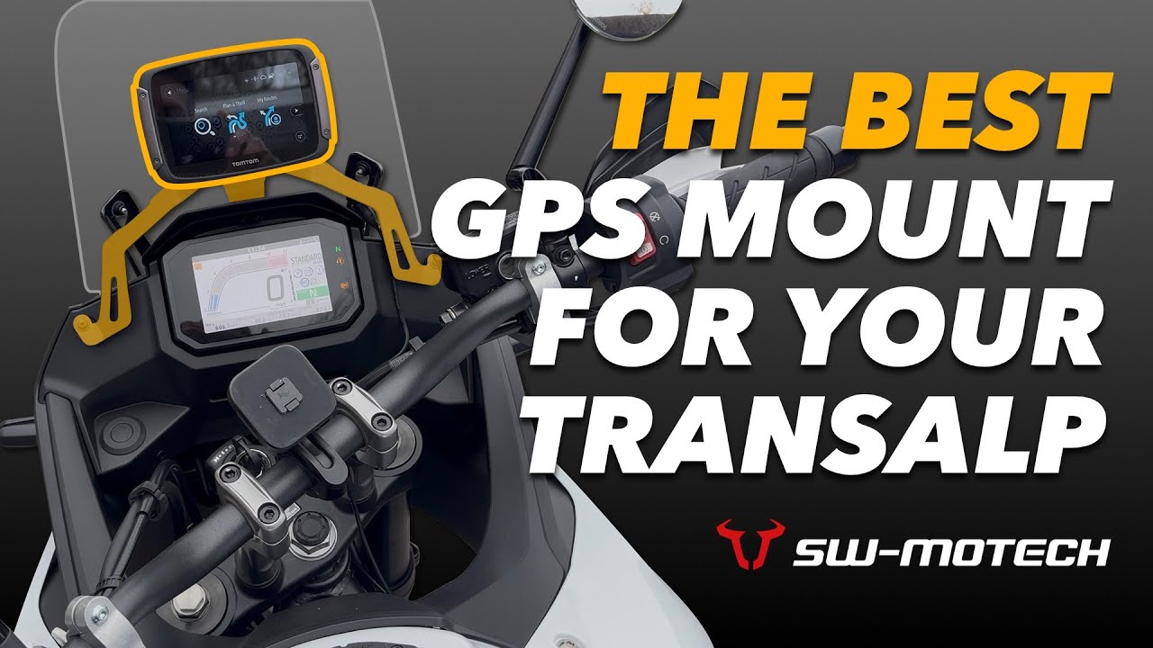 ЛУЧШЕЕ КРЕПЛЕНИЕ GPS ДЛЯ ВАШЕГО HONDA TRANSALP