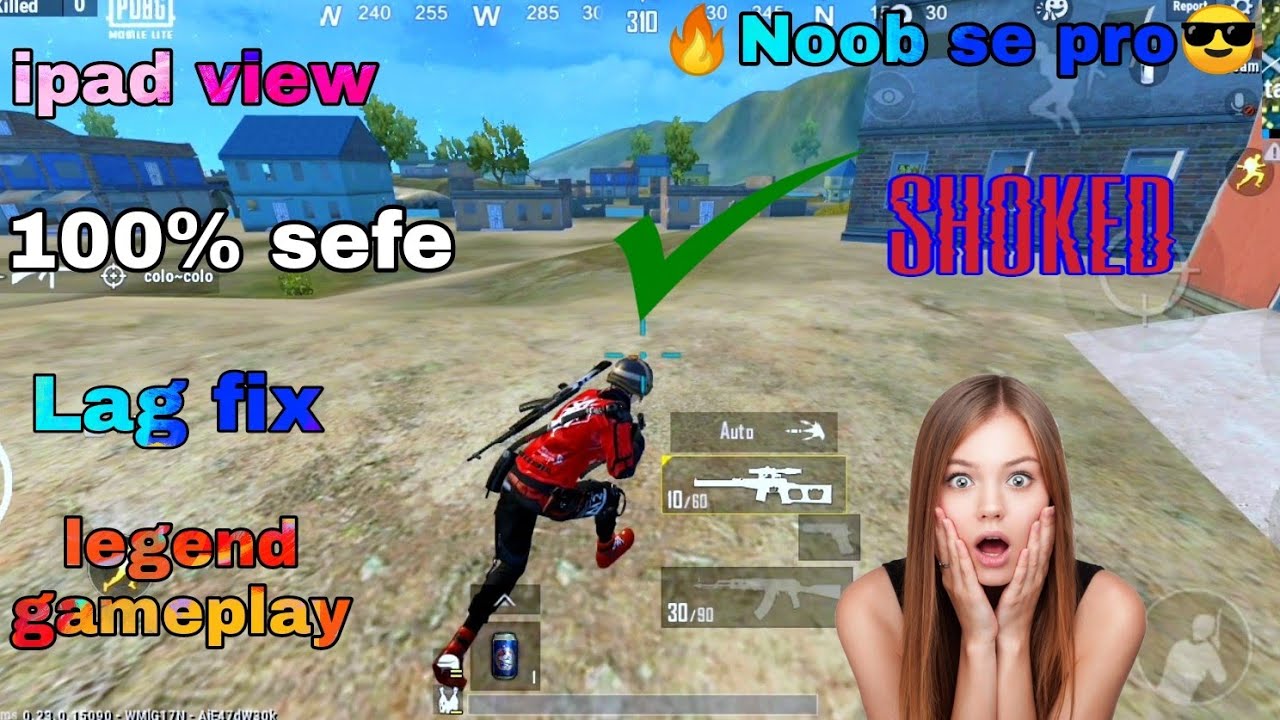 🔥Pubg lite ipad view kaise karen /how to pubg lite ipad view gfx tool #pubgliteipadviewconfig
