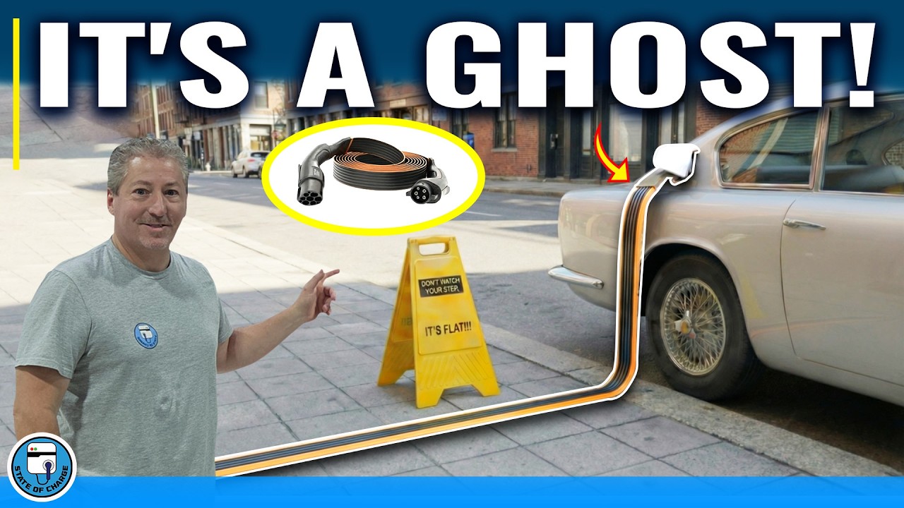 Ghost Cable: The EV Charging Cable That Disappears Under Your Feet