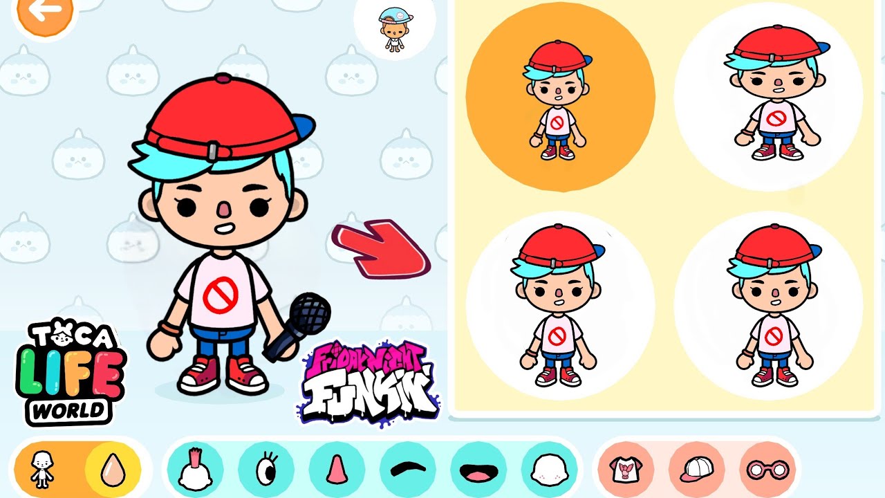 how to create FNF in Toca life world | fnfmod | Toca Boca