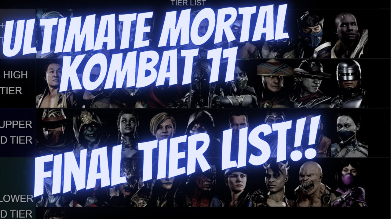 Final Ultimate Mortal Kombat 11 Tier list - November 2021
