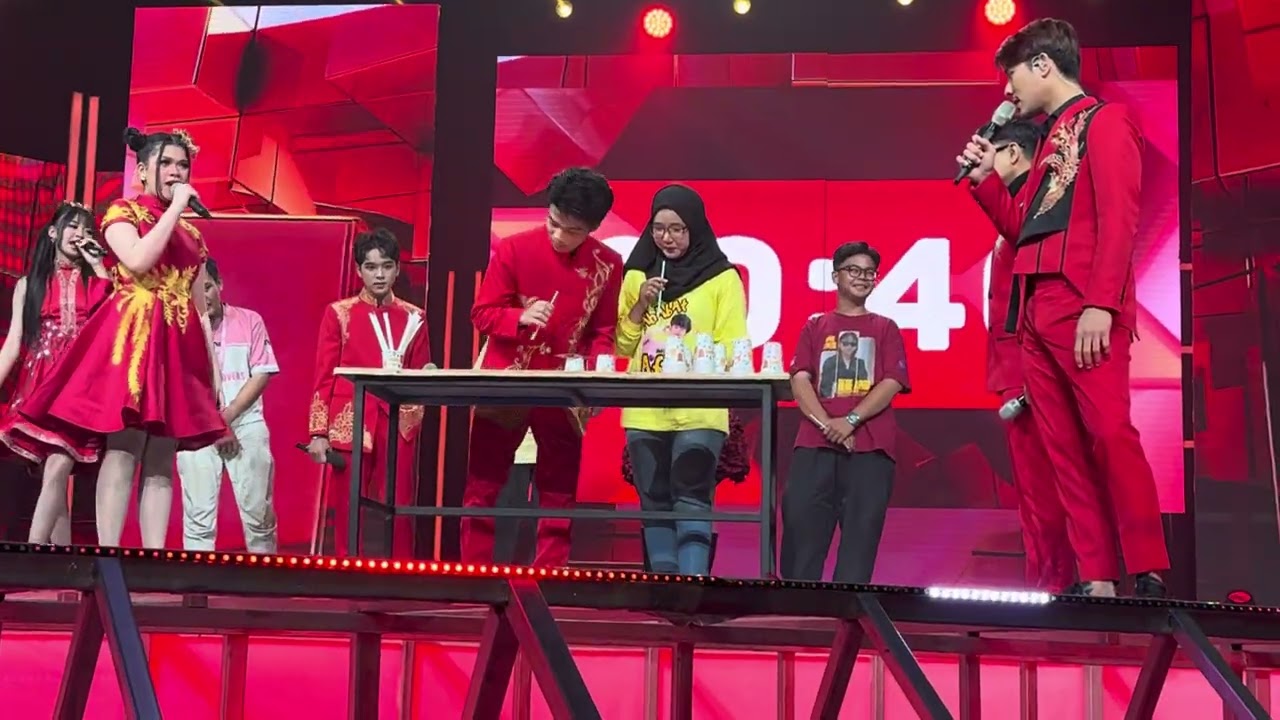 Games Lucu April , Arbil , Tasya Dan Afan ll Mega Konser Roda Api #live