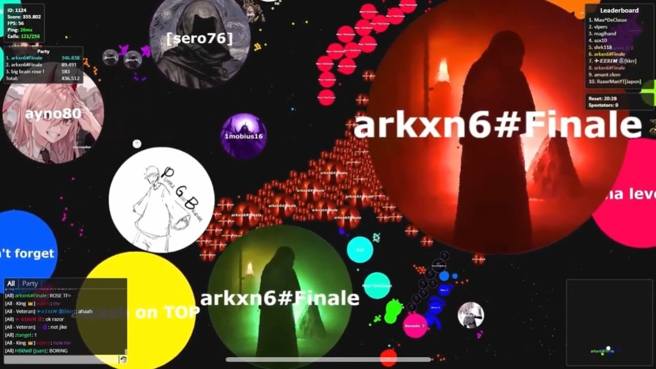 Gota.io - ☠️Euphoric☠️ 128/256 - Finale