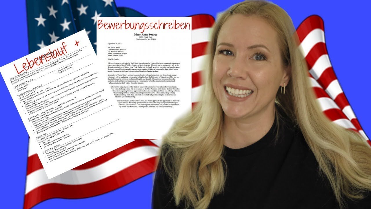 Bewerbung in USA: so geht´s! | Leben in den USA🇺🇸