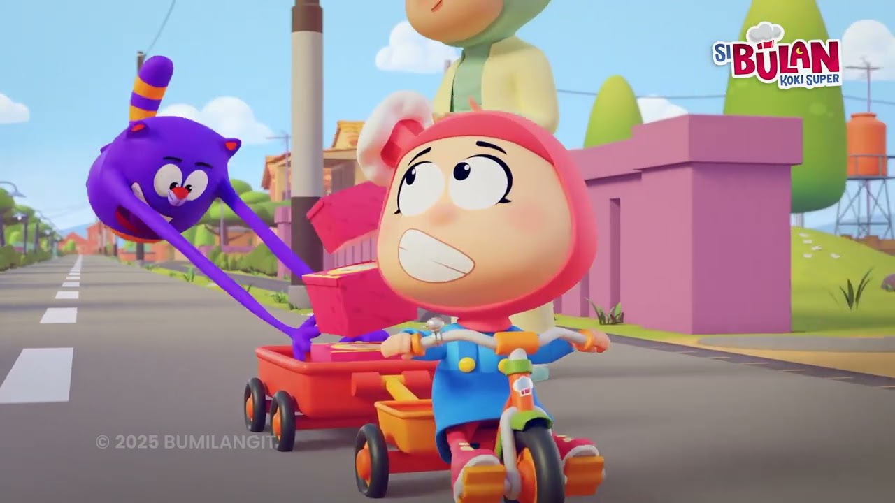 WAH BULAN PUNYA KEMBARAN YA!! | SI BULAN KOKI SUPER | ANIMASI ANAK | KARTUN LUCU | DOA ANAK