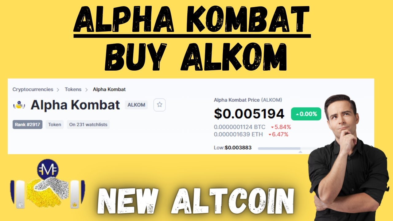 How to Buy Alpha Kombat crypto/ Token in PancakeSwap | ALKOM coin
