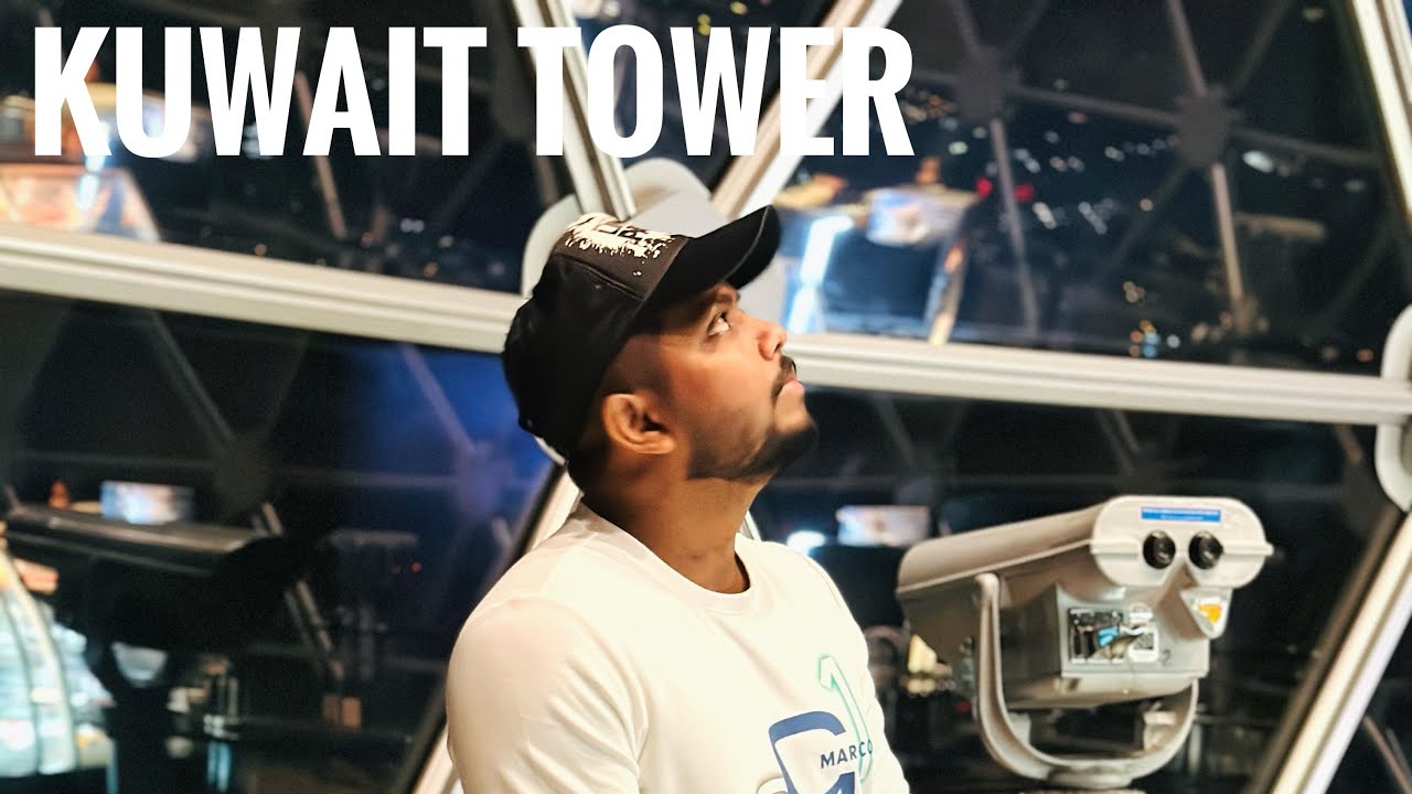 Kuwait tower | Night view | full review in English | Ignore my flaws #kuwaittower #vlog