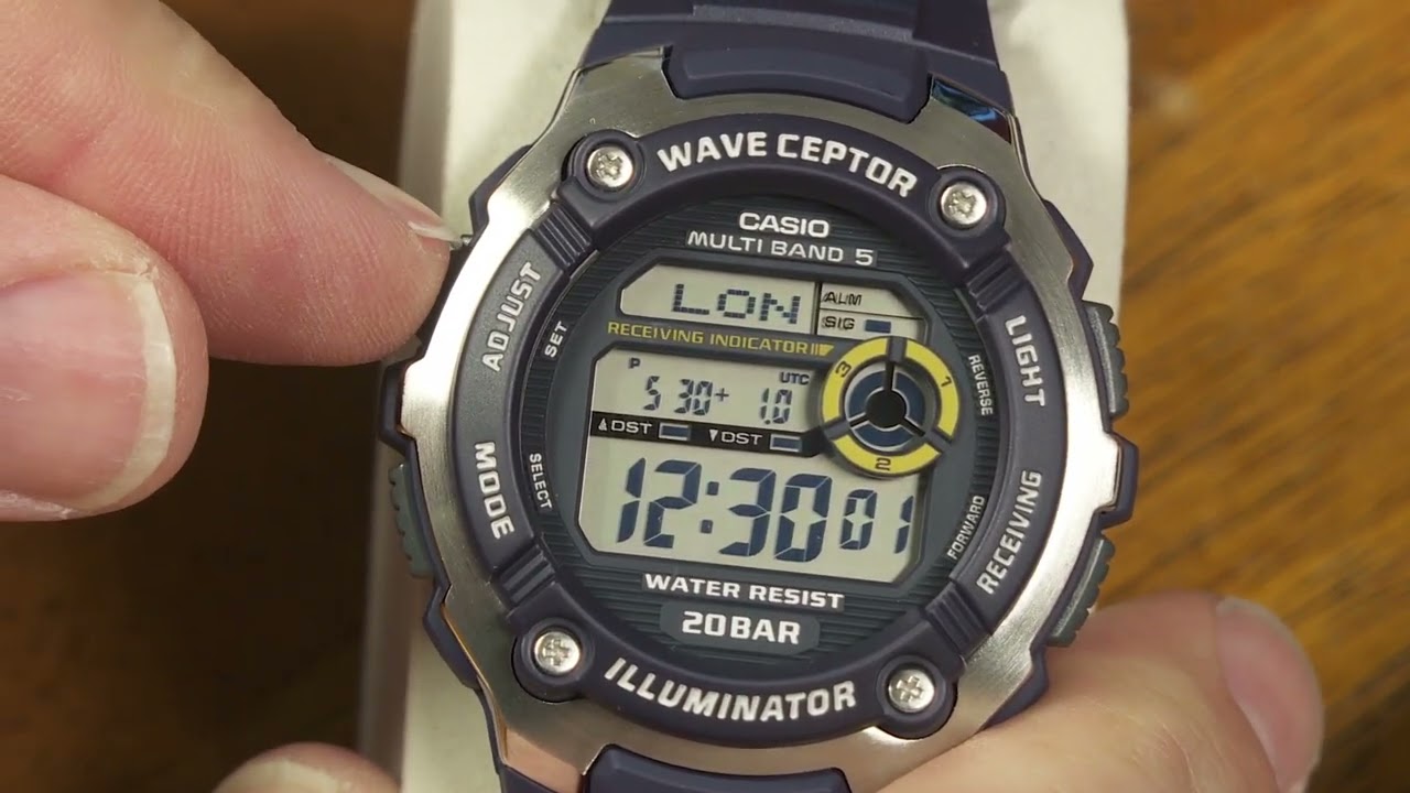 Casio Wave Ceptor WV-200R with Updated Module - In Depth Review with Everything I Know About It