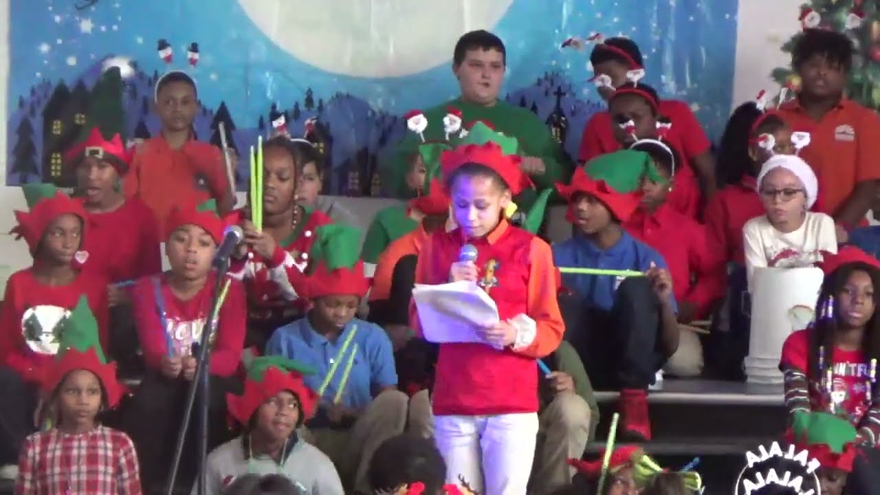 HSAY 5th Grade Drummer Boy Bucket Drumming Christmas '23