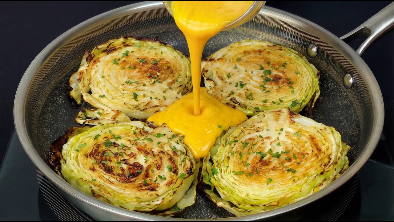 Kohl mit Eiern schmeckt besser als Fleisch! Einfach & so lecker
