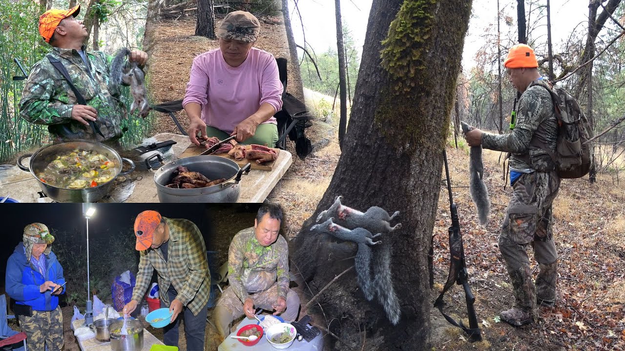 Squirrels Hunting | Catch Clean Cook | Yos hav zoov tua nas lom zem heev 2025