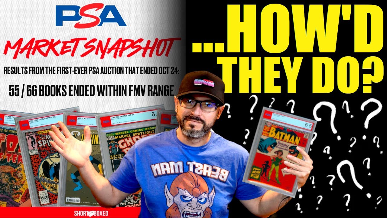 Аукцион PSA Graded на Shortboxed 💎 Результаты!