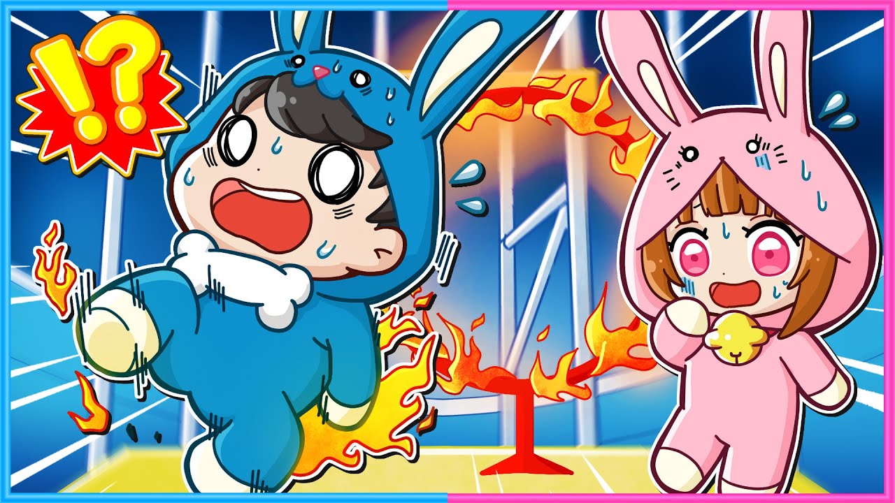 超難関！うさぎになって鬼畜ステージに挑戦🐰part5【 スーパーバニーマン 】