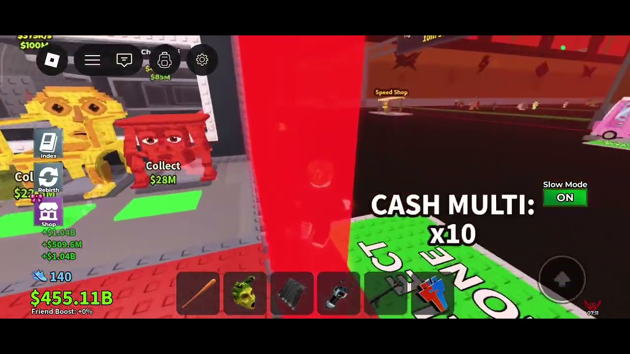 Steal a brainrot gameplay