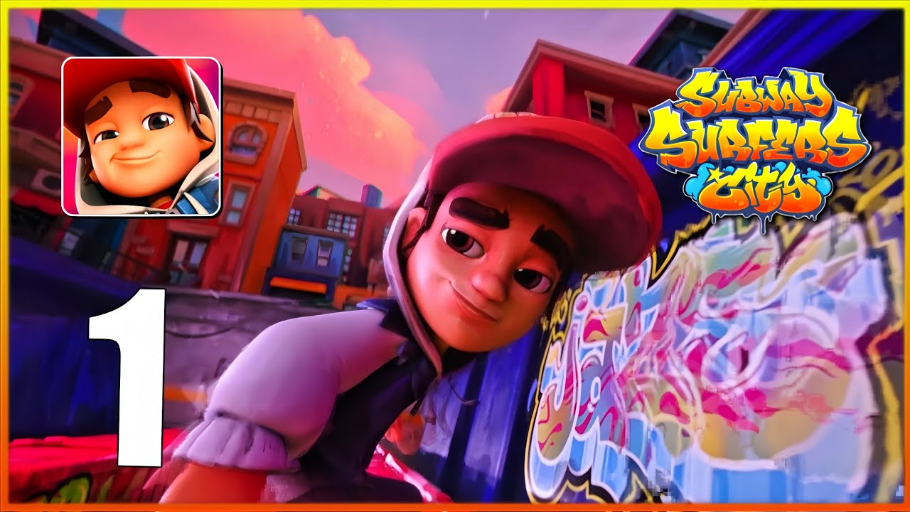 SUBWAY SURFERS CITY Gameplay Walkthrough [Android, iOS] Part 1