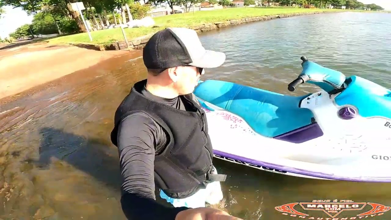 Testando JET SKI SEA DOO SP 580 depois das manutenções feitas