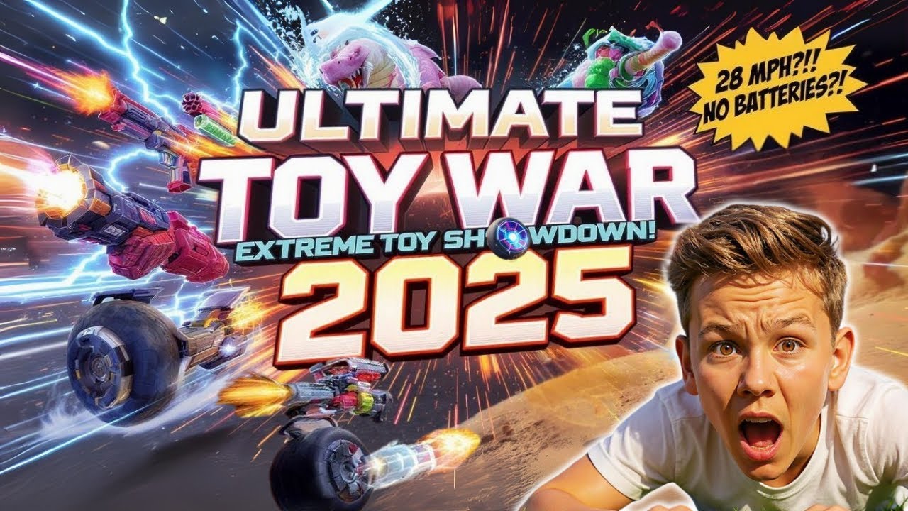 Epic Christmas Toy Battle 2025! Nerf, Water Guns & Combat Robots! | Tyree