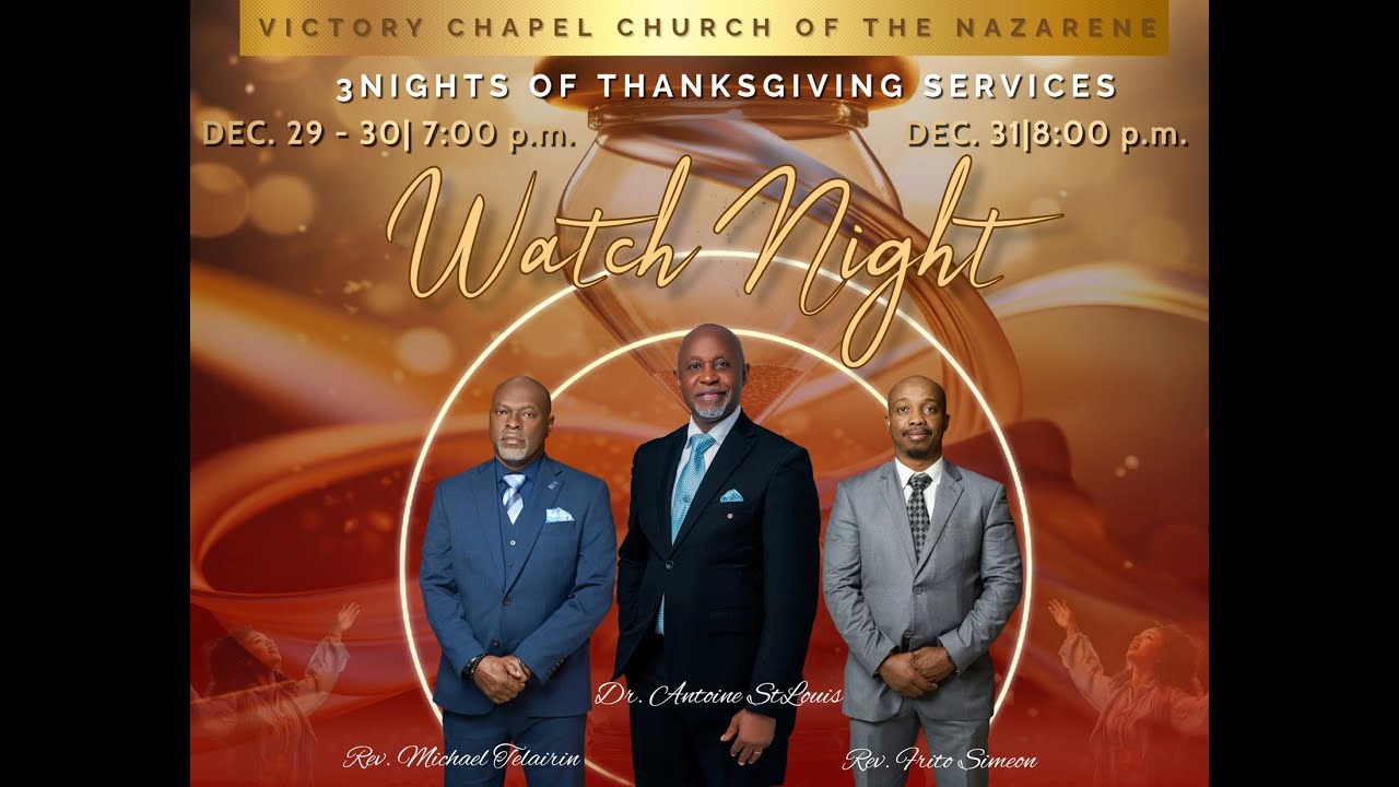Three Nights of Thanksgiving Services | Rev. Michael Telairin | From Promotion to Demotion |