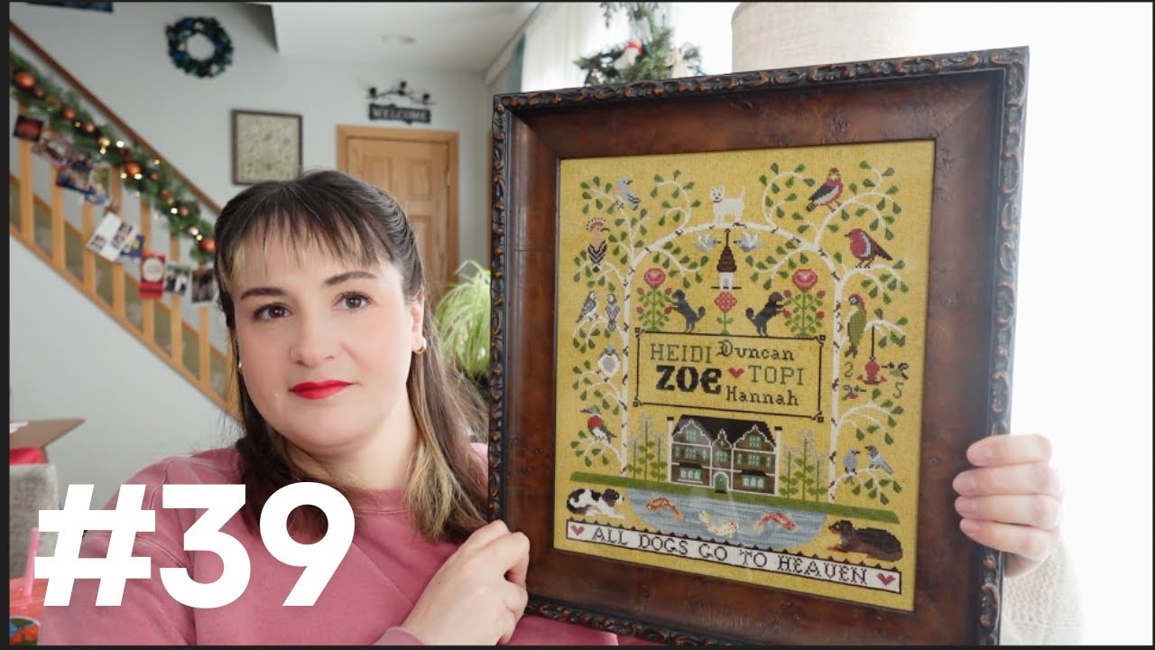 Flosstube #39 (Dec-14-25): Warm Winter Stitching!