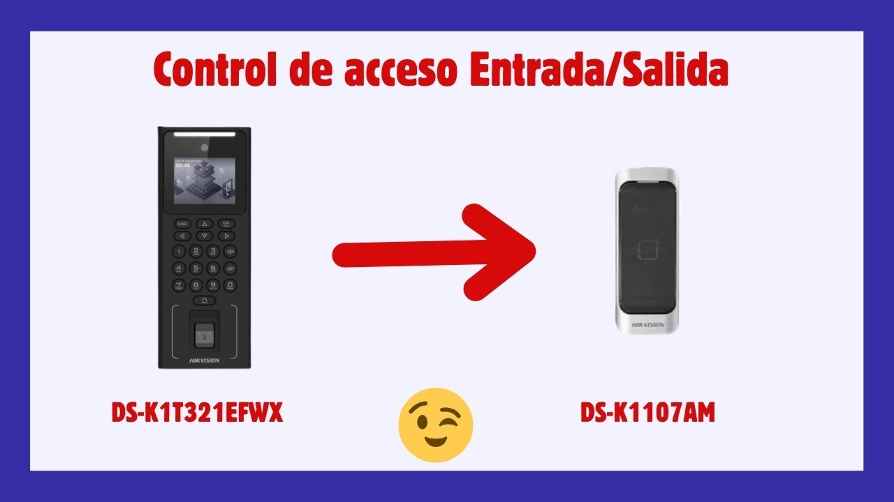 Biométrico de acceso Hikvision con lector Esclavo / Conexiones y funcionamiento 🛠️📝