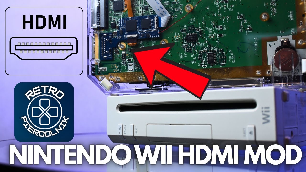 Tani mod HDMI dla Nintendo Wii - znów naprawiam błąd Nintendo