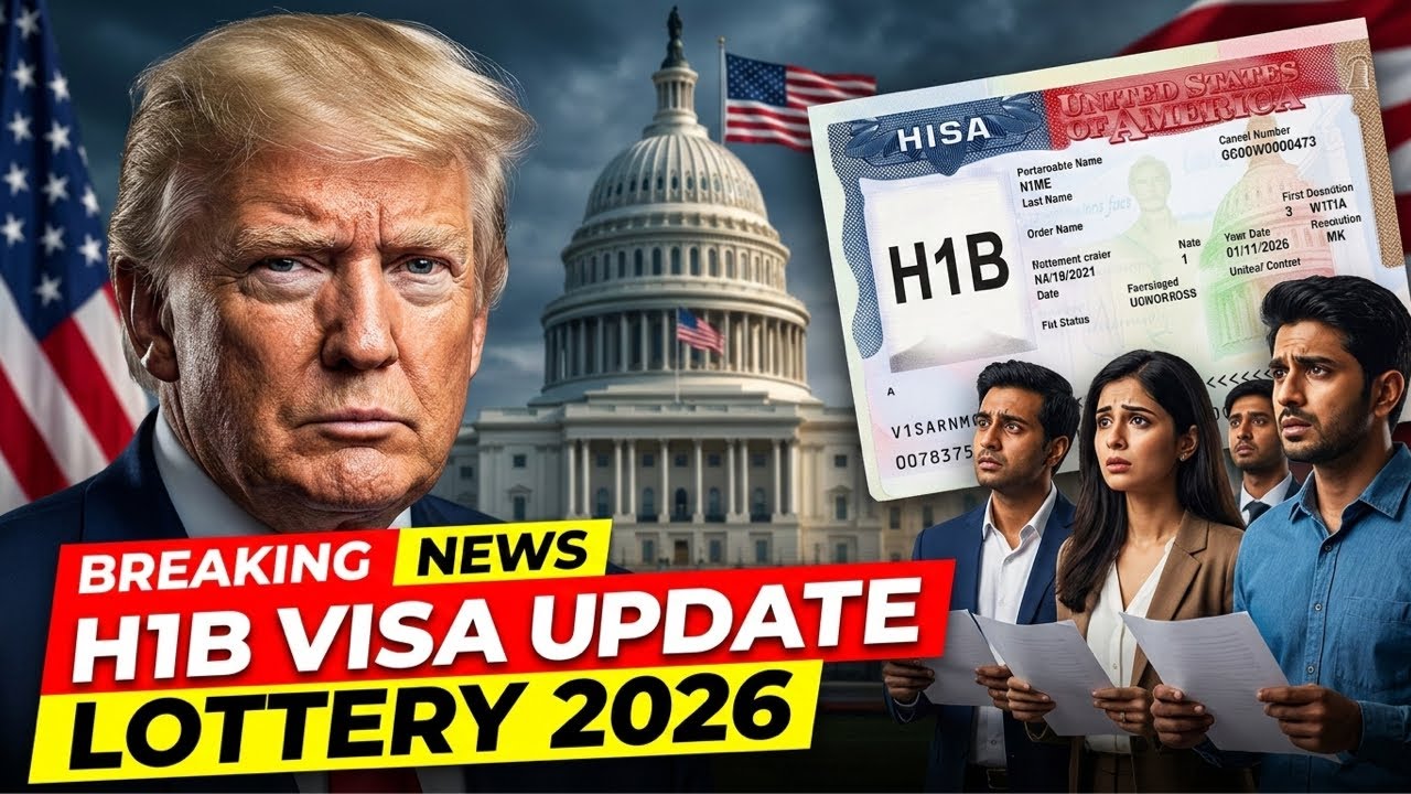 Breaking H-1B Visa Update 2026! New Lottery Changes & Selection Process Explained